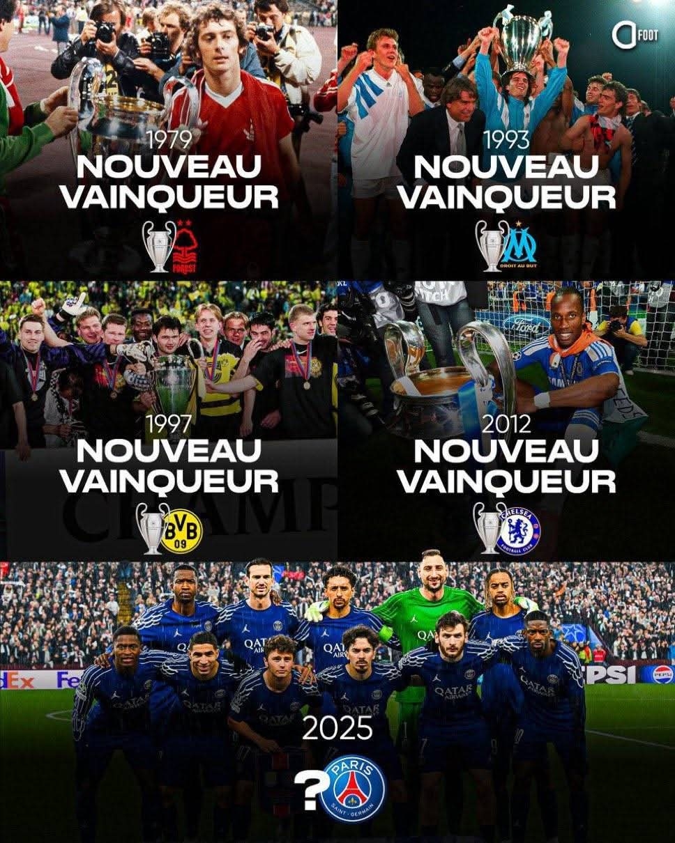 新王登基or打破规律?慕尼黑此前举行4场欧冠决赛,催生4个新王